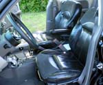 02 Chrysler PT Cruiser New Leather Seats, 8ball Shifter Knob & Steering Wheel