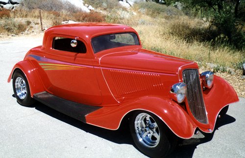 34 Ford 3 Window Coupe Hot Rod