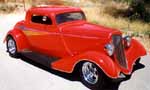 34 Ford 3 Window Coupe Hot Rod