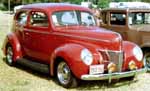 40 Ford Deluxe Tudor Sedan Hot Rod