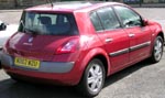 04 Renault Megane 4dr Sedan