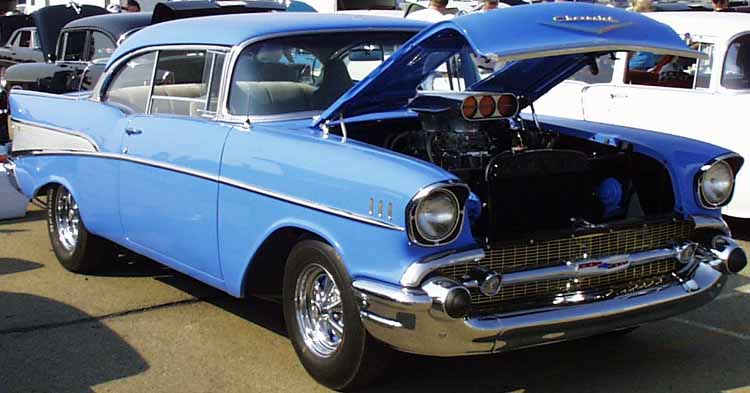 57 Chevy BelAir 2dr Hardtop