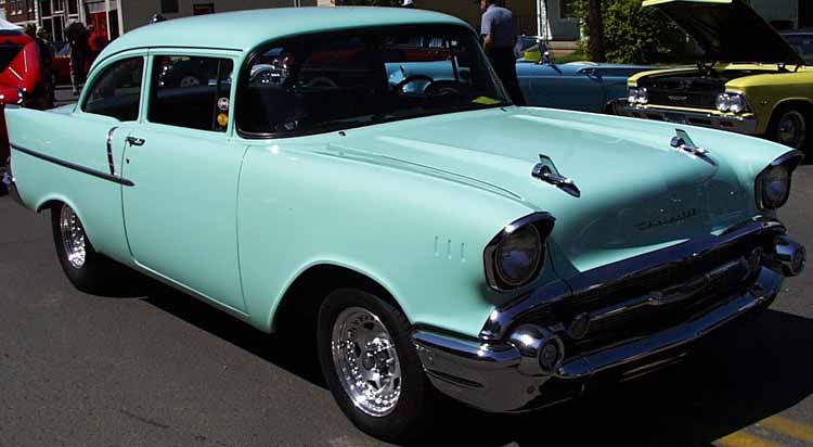 57 Chevy 2dr Sedan