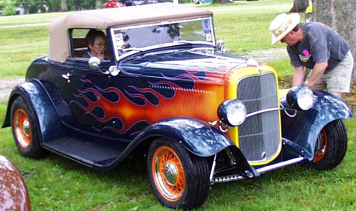 32 Ford Chopped Convertible