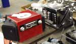 57 Classic Chevy Radio & Battery Box