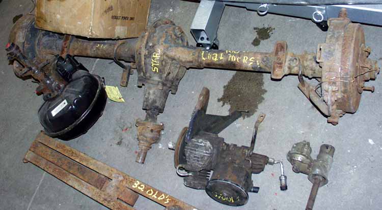 Star Rear Axle & Other Goodies