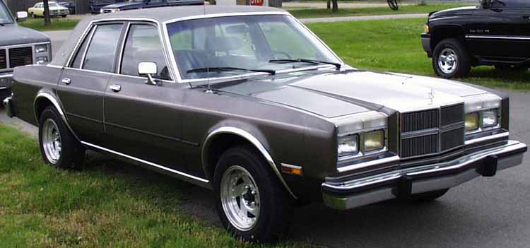 82 Dodge Diplomat 4dr Sedan