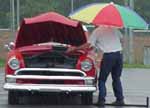 51 Ford in the rain