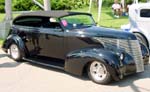 39 Chevy Chopped 2dr Convertible Sedan