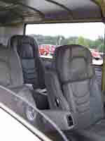 48 White COE Transporter Interior