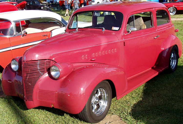 39 Chevy 2dr Sedan