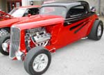 33 Ford Hiboy Chopped 3W Coupe w/Hemi V8 Engine