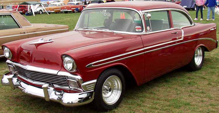 56 Chevy 2dr Sedan