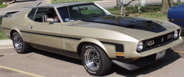71 Ford Mustang Mach 1 Fastback
