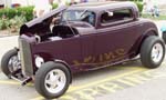 32 Ford Hiboy Chopped 3W Coupe