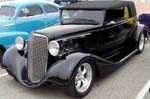 34 Chevy Chopped Victoria Convertible Sedan