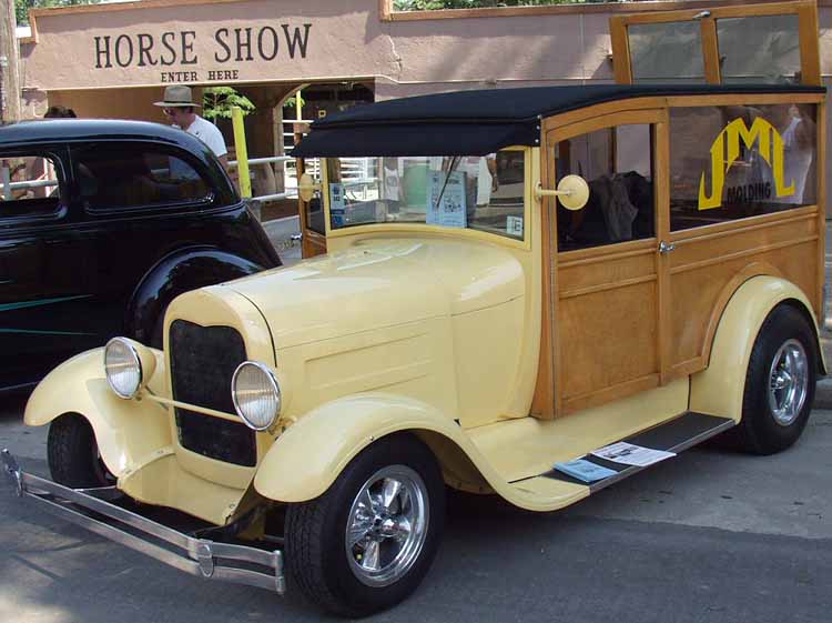 28 Ford Model A Tudor Woody Station Wagon