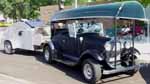 29 Ford Model A Roadster w/Teardrop Trailer