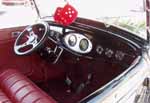 32 Ford Hiboy Roadster Custom Dash