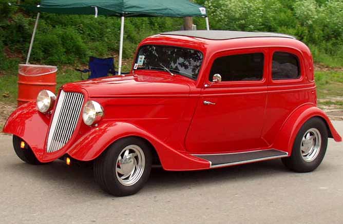 34 Ford Chopped Victoria Sedan Replica