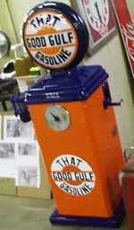 Gulf Gasoline Pump