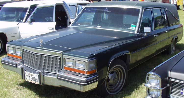 81 Cadillac Hearse