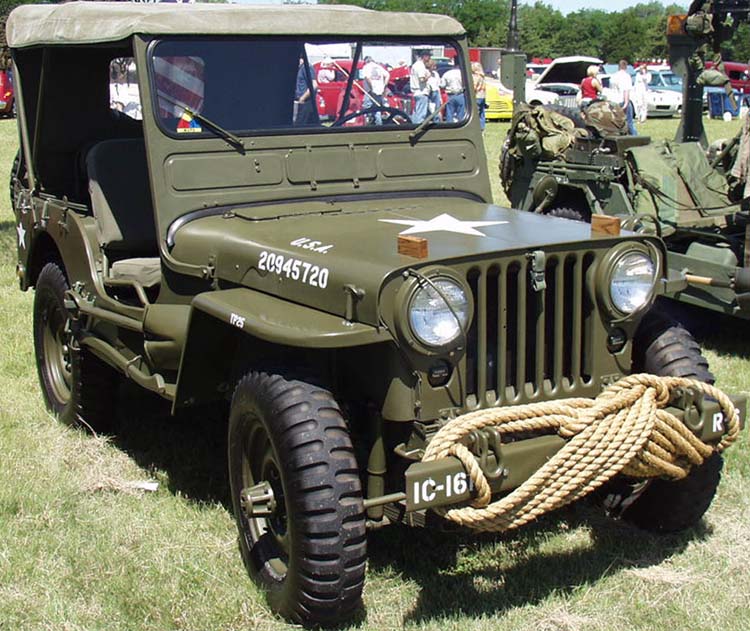 50 Willys VJ-3 Military Jeep