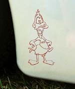 Daffy Duck Mascot