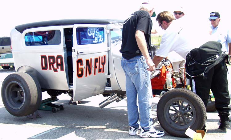 28 Ford Model A Hiboy Chopped Tudor Sedan