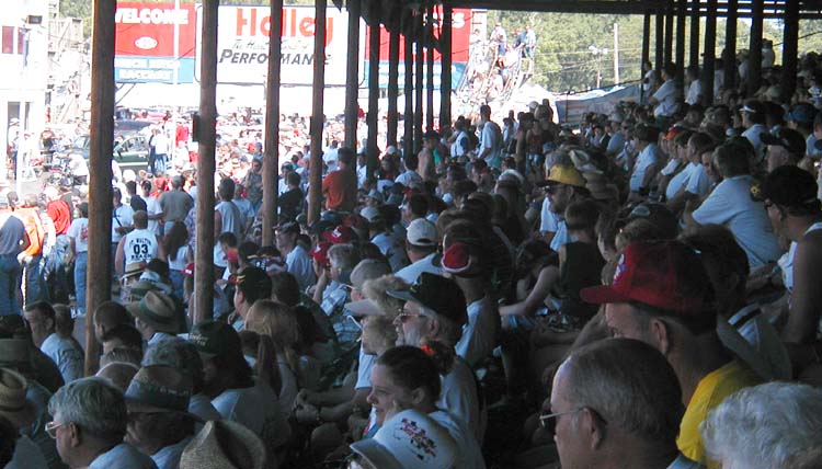 Packed Grandstands