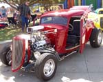 33 Ford Hiboy Chopped 3W Coupe