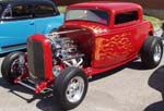 32 Ford Hiboy Chopped 3W Coupe