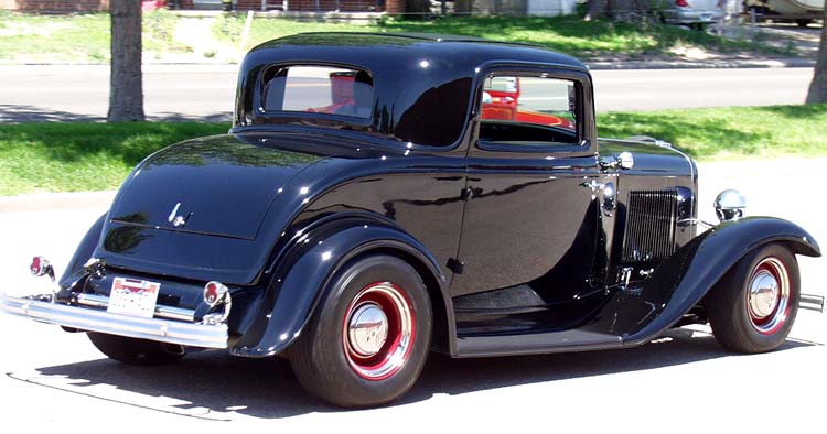 of 1932 Ford 3W coupes Chopped not chopped Fendered and not fendered