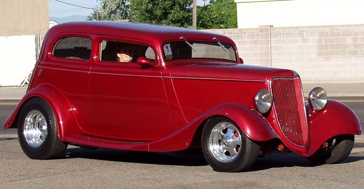 34 Ford Chopped Victoria Sedan
