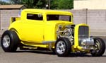 32 Chevy Hiboy Chopped 3W Coupe