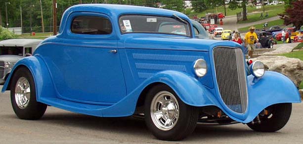 34 Ford Chopped 3W Coupe