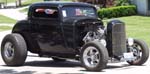 32 Ford Hiboy Chopped 3W Coupe