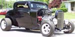 32 Ford Hiboy Chopped 3W Coupe