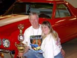 Carl && Kim Fry w/Pros Pick Pickup Trophy