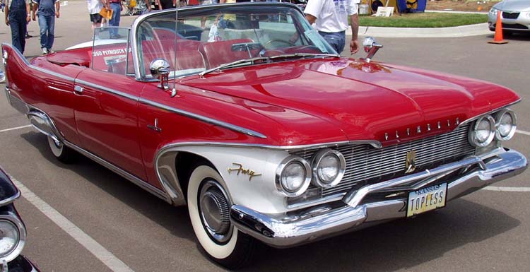 60 Plymouth Fury Convertible