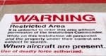 WARNING Deadly Force Authorized