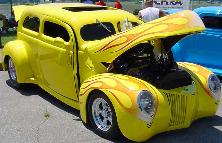 39 Ford Deluxe Chopped Tudor Sedan