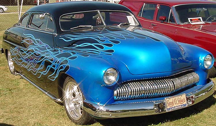 49 Mercury Chopped Tudor Sedan Custom