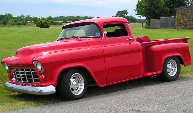 55 Chevy Chopped Pickup
