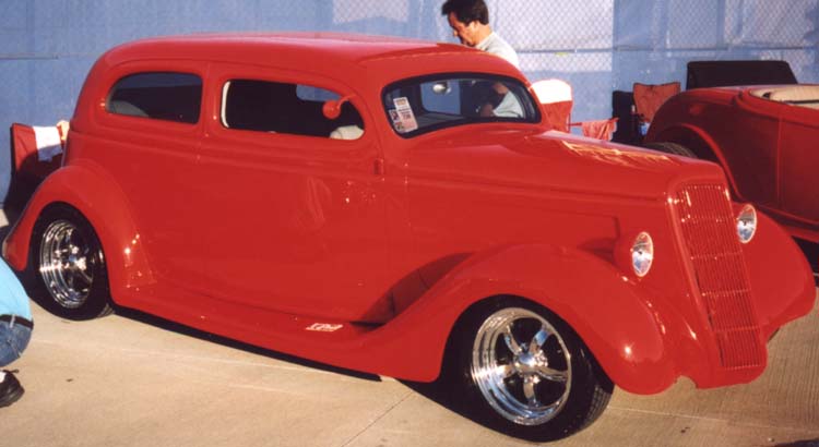 35 Ford Chopped Tudor Sedan