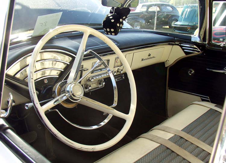 56 Mercury 4dr Sedan Dash