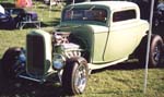 32 Ford Hiboy Chopped 3W Coupe