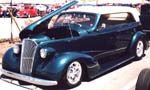 37 Chevy Chopped 2dr Convertible Sedan