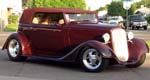 34 Chevy Chopped Victoria Convertible Sedan