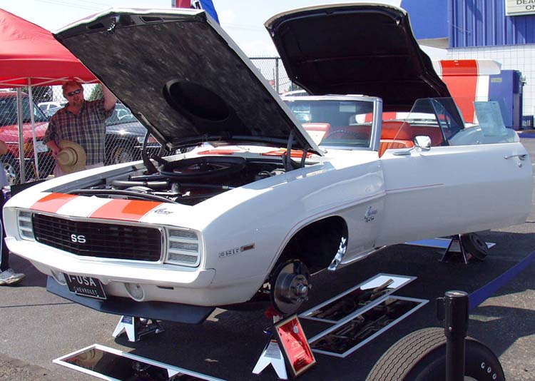 69 Chevy Camaro Convertible
